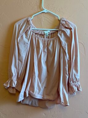 H&M pink blouse